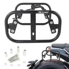 Rear Saddle Bag Support Racks Steel Fit For Triumph Rocket 3 R / GT 2020-2025
