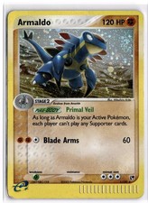 2003 POKEMON SANDSTORM ARMALDO 1/100 HOLO R MP + FREE GIFT on eBay
