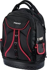 Parat Werkzeugrucksack B360xT170xH440mm Nyl.schwarz/rot Werkzeugtaschen