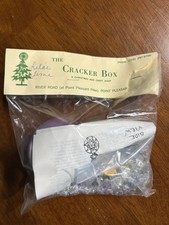 Vintage The Cracker Box LILAC TIME Boutique Lavender Christmas Ornament Kit, NOS