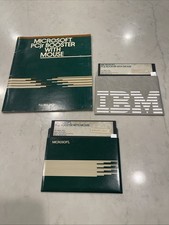 Vintage Microsoft PCjr Booster With Mouse Manual For IBM PCjr 1984 RARE OOP VHTF