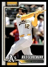 2026 Topps Series 1 Athletics 225 Max Schuemann