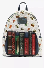 Loungefly Backpack Fantastic Beasts Secrets of Dumbledore Books Harry Potter NEW