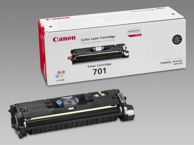 Canon 701 BK - 9287A003 - Toner schwarz - für ImageCLASS MF8180c; Laser Shot