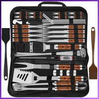 Bbq Grillbesteck Set 38 Teile Edelstahl GrillzubehöR Mit Koffer