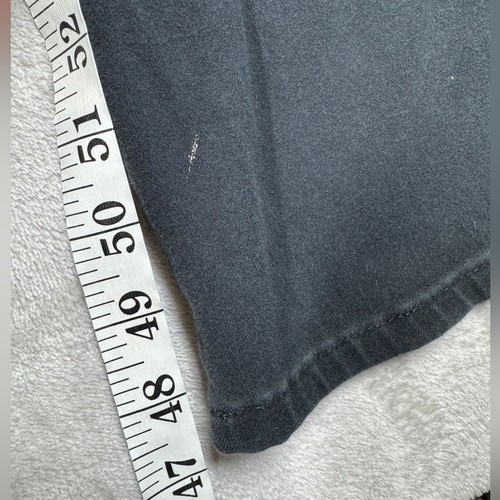 Armani Jeans Herren Schwarz Zipper Fly Straight Leg Jeans Größe 32 - Bild 9 von 16