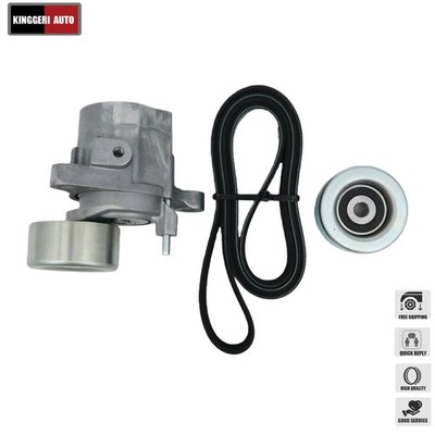 For Toyota Sienna Highlander ES350 RX350 3.5L Drive Belt Tensioner &Pulley Kit
