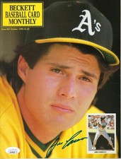 Jose Canseco Cards, Rookie Cards and Autographed Memorabilia Guide 37