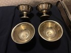 Four Arrowsmith Sterling Silver Weighted Bowls. 10.5 Troy Ozs Total