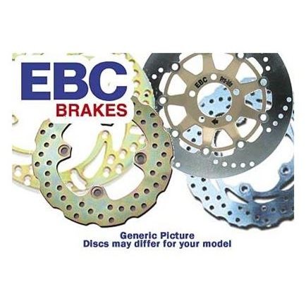 EBC VR Scooter Solid FR V-Disc Contd. FRHS for Piaggio MP3 Yourban 300ie 2011-16