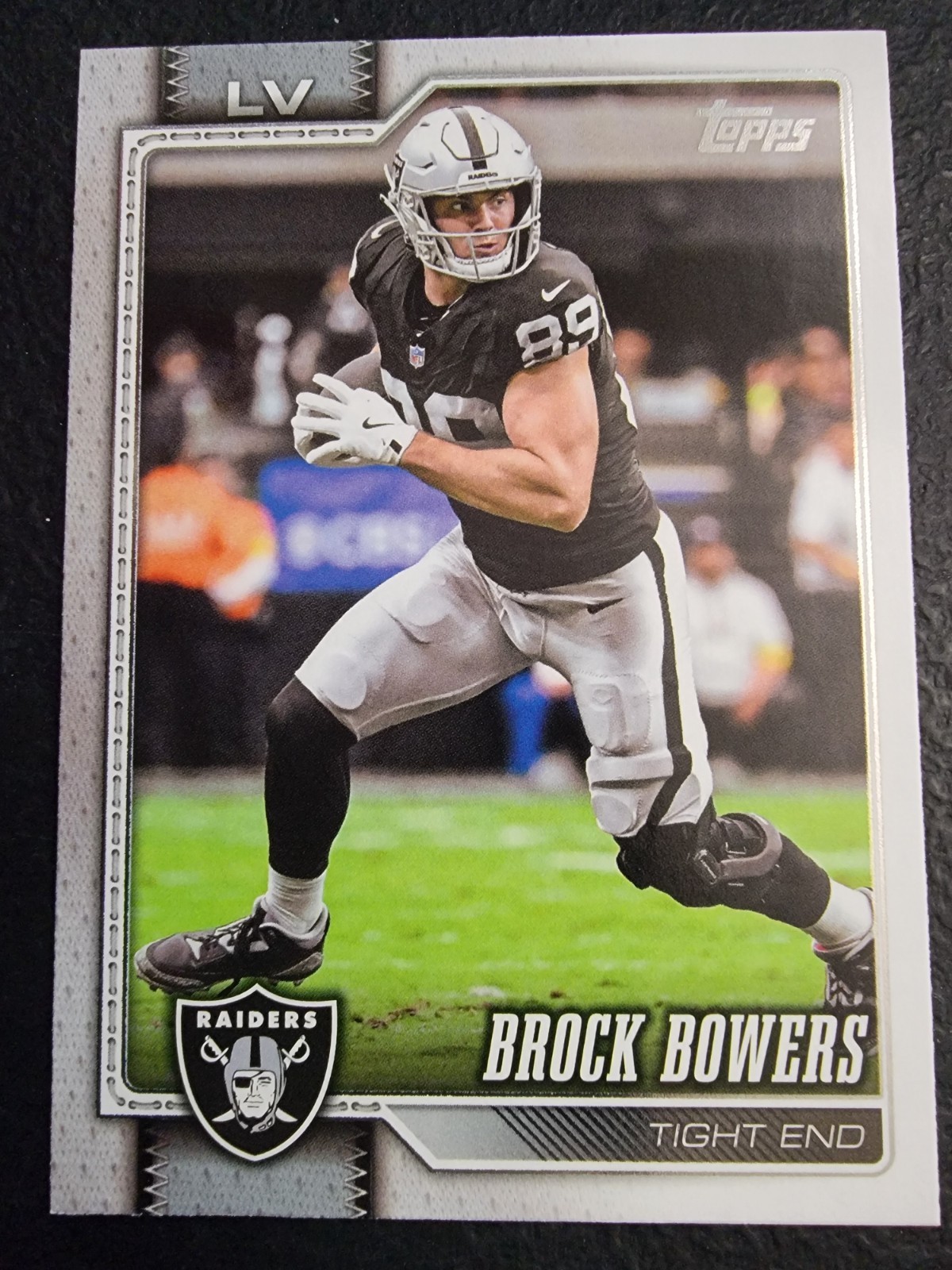 2026 Topps Flagship Football Brock Bowers #119 Base Card
