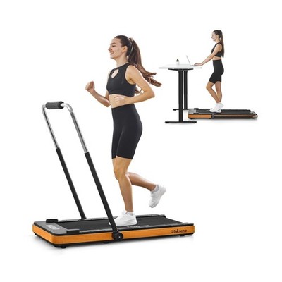 Maksone Under Desk Treadmill, Expert of Wooden Walking Pad, Walking Jogging M...