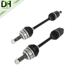 Pair For Honda Civic EX L4 1.8L 2014 Front Left Right CV Axle Shaft Assembly