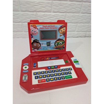 RARE Learning Curve Super Why! Touch & Learn Super Duper Computer Tested & Works