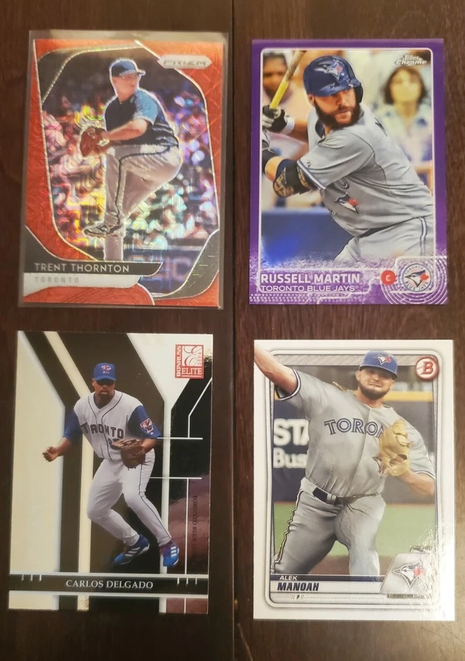 Toronto Blue Jays 410+ Card Lot - Vlad Jr, Biggio, Vernon, Bichette, Delgado,Roy - Image 2 of 4