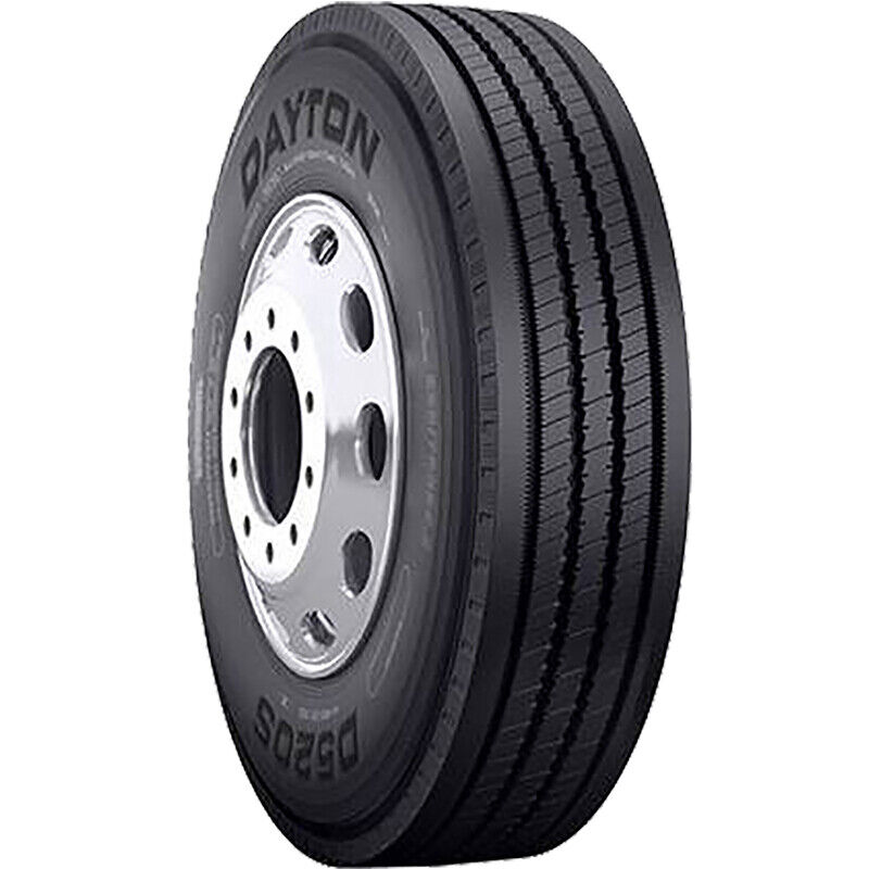 4 Tires Dayton D520S 11R24.5 Load G 14 Ply Steer Commercial