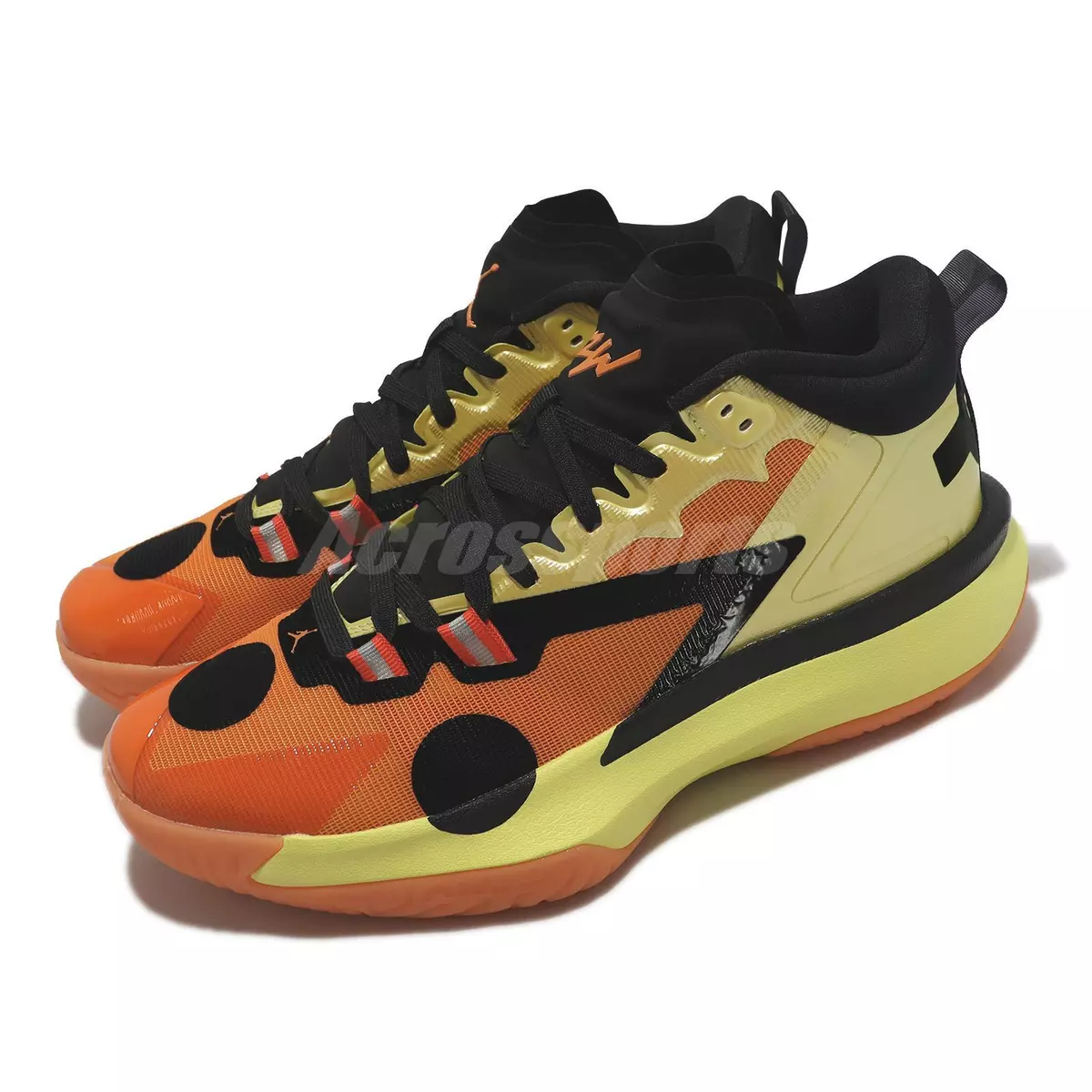 Nike Naruto x Jordan Zion 1 SP PF Kyuubi jaune orange basketball homme  DQ5569-78