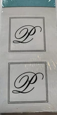 P Sticker Monogram Initial Seal Graduation Gartner Studios 1” Uppercase Letter