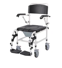 GreenChief Shower Chair with Wheels|Commode