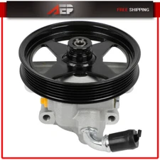 Power Steering Pump with Pulley for Ford F250 Super Duty F350 Super Duty 08-10