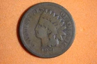 Estate Find 1874 - Indian Head Cent!!   #K36521