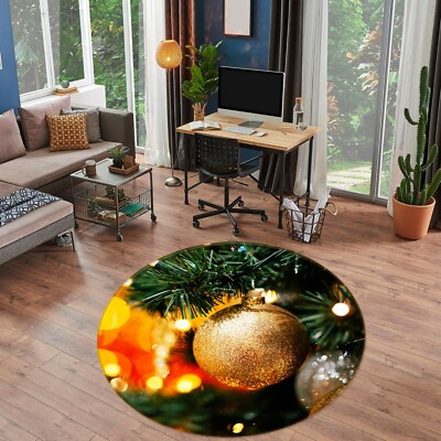 3D Golden Ball ZHUA748 Game Non Slip Rug Mat Photo Carpet Zoe