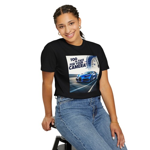 Camiseta Bugatti Chiron Too Fast Gráfica, Camiseta Amante del Coche, Camisa de Carreras Unisex - Imagen 8 de 18