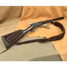 WAYNE'S DOG 1 Set Rifle Ammo Holder Butttsock with Sling.45-70 .22LR 12GA .30/30