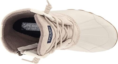Botas de edredón de lana del golfo Sperry para mujer Syren, STS82538, avena, talla 7, nuevas en caja - Imagen 2 de 3