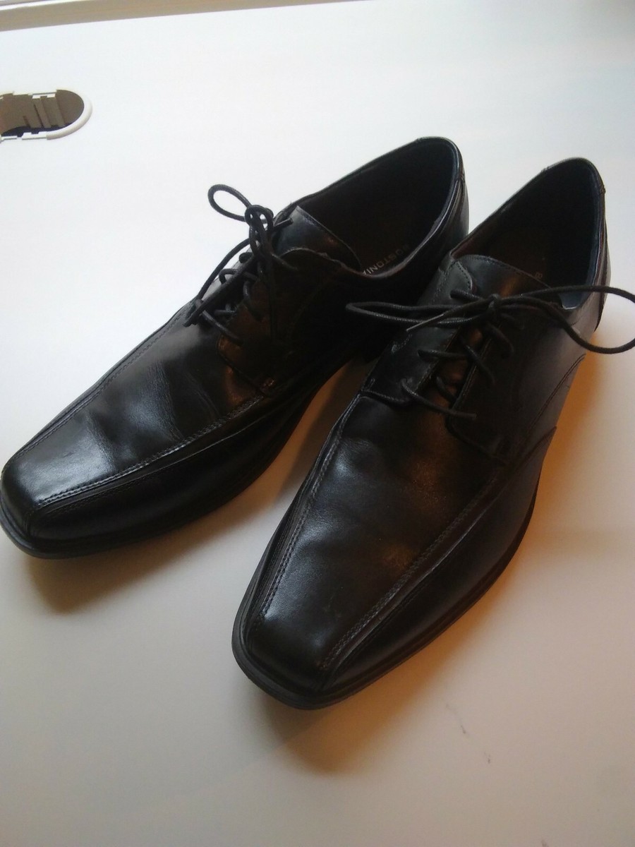 Bostonian Mens Leather Dress Shoes Size 13M Black- Upper  display picture 2