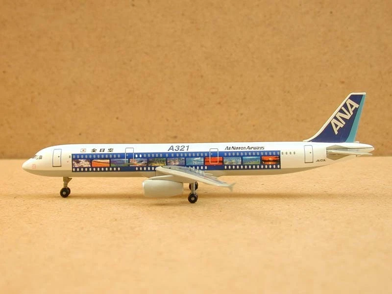 DRAGON WINGS ANA NIPPON SCENIC Airbus A321 1:400 Diecast Plane Model J004