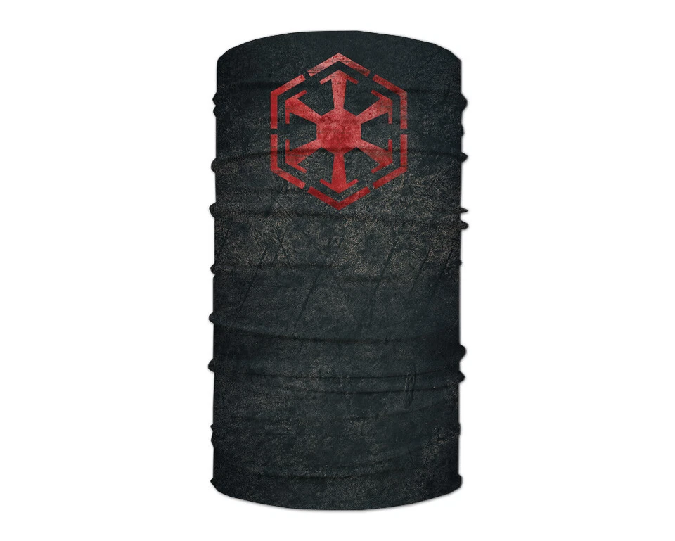 Washable Fabric Face Cover Neck Gaiter Unique Print Sith Empire Design EU Made - Image 2 of 4