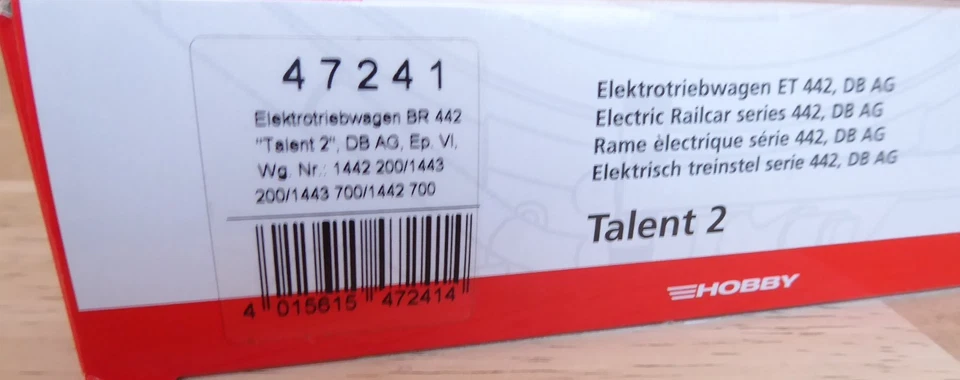 Piko 47241 Tt Electric Railcars Br 442 Talent 2 S-BAHN Leipzig DB Ag Ep.5 / 6 - Image 3 of 4