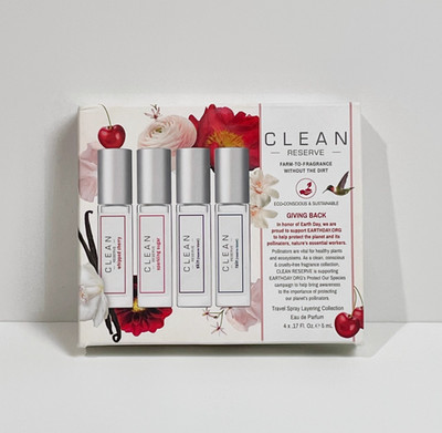Clean Reserve Eau de Parfum Travel Spray Layering Set (4 x 0.17 fl oz)