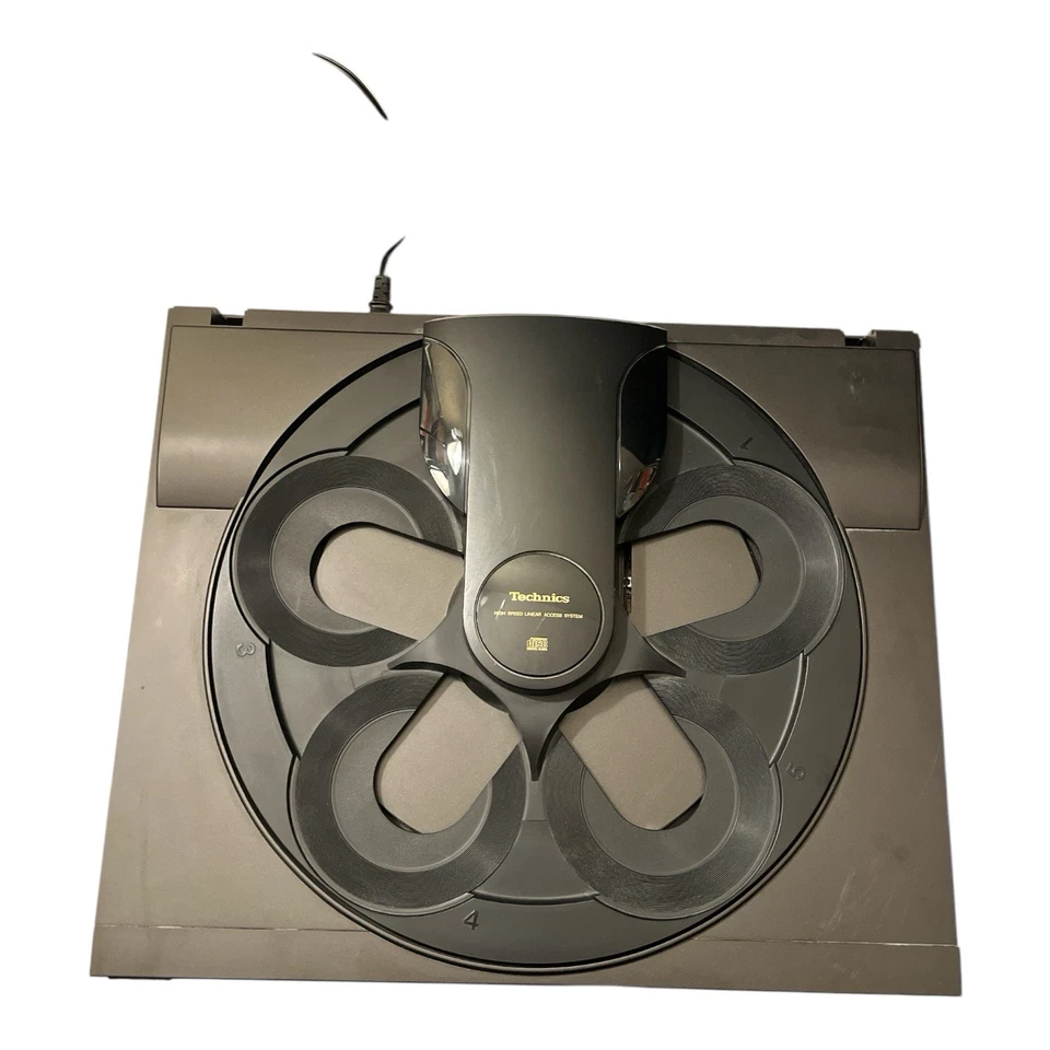 Sistema de carga superior Technics SL-PC503 5 CD - para piezas/reparación - no reproduce CD Foto 2 de 4