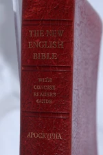 The New English Bible with Apocrypha Oxford & Cambridge 1972 Concise Readers