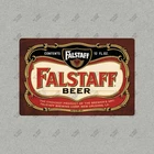 Vintage Falstaff Beer Metal Sign Brewery Advertising Collectible Bar #698559
