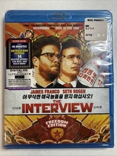 The Interview (Blu-ray + UltraViolet) NEW Factory Sealed, Free Shipping