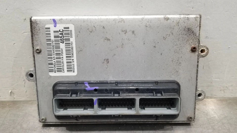 99 JEEP WRANGLER TJ ECM МОДУЛЬ УПРАВЛЕНИЯ ДВИГАТЕЛЕМ 4.0L РУЧНОЙ 56041465AC - Изображение 2 из 4