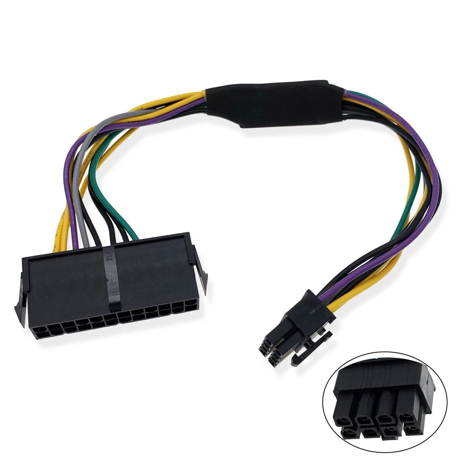 24-Pin to 8-Pin ATX Power Supply Adapter Cable for Dell Optiplex 9020 3020 7020