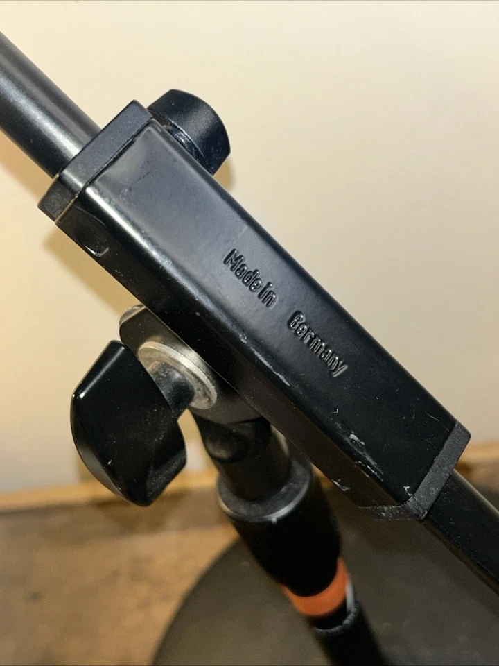 Vintage Atlas K&M Sound Olier Microphone Stand With Boom Made In Germany EUC - Image 4 of 4