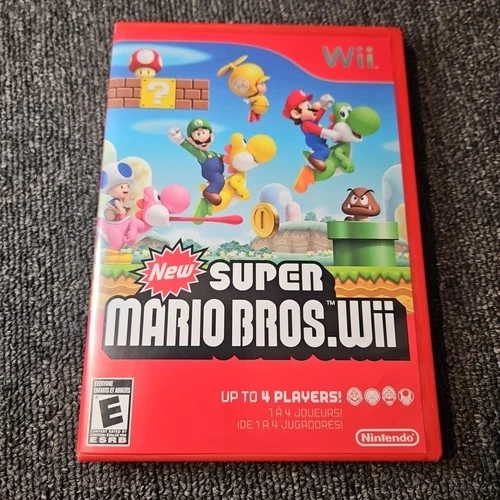 New Super Mario Bros. Wii Nintendo Wii Complete (2009) CIB