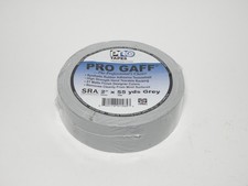 Pro Tapes Pro Gaff Grey Gaffers Tape 2" X 55 Yds Roll Gray - NEW Surplus 