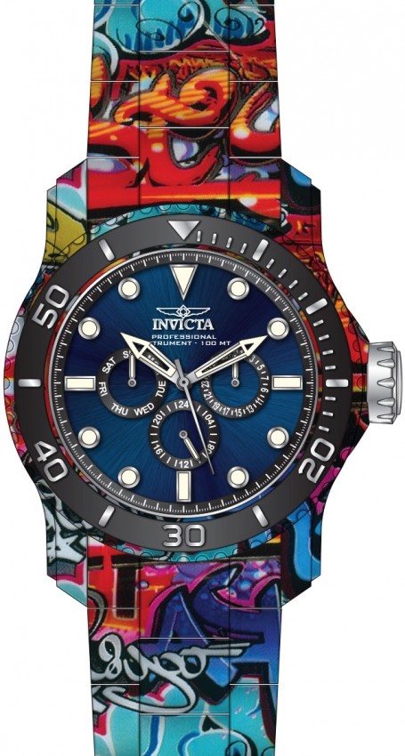 Invicta Pro Diver Quartz Blue Dial Men's Watch 47856