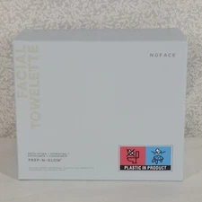 Nuface Prep-N-Glow Facial Towelette 20 Cloths Exfoliating Boxed New Sealed