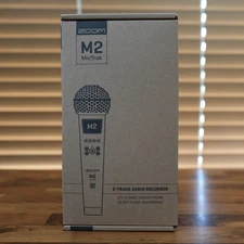 Zoom M2 Handheld Microphone Type 2-Track Recorder Black with 32-bit Float