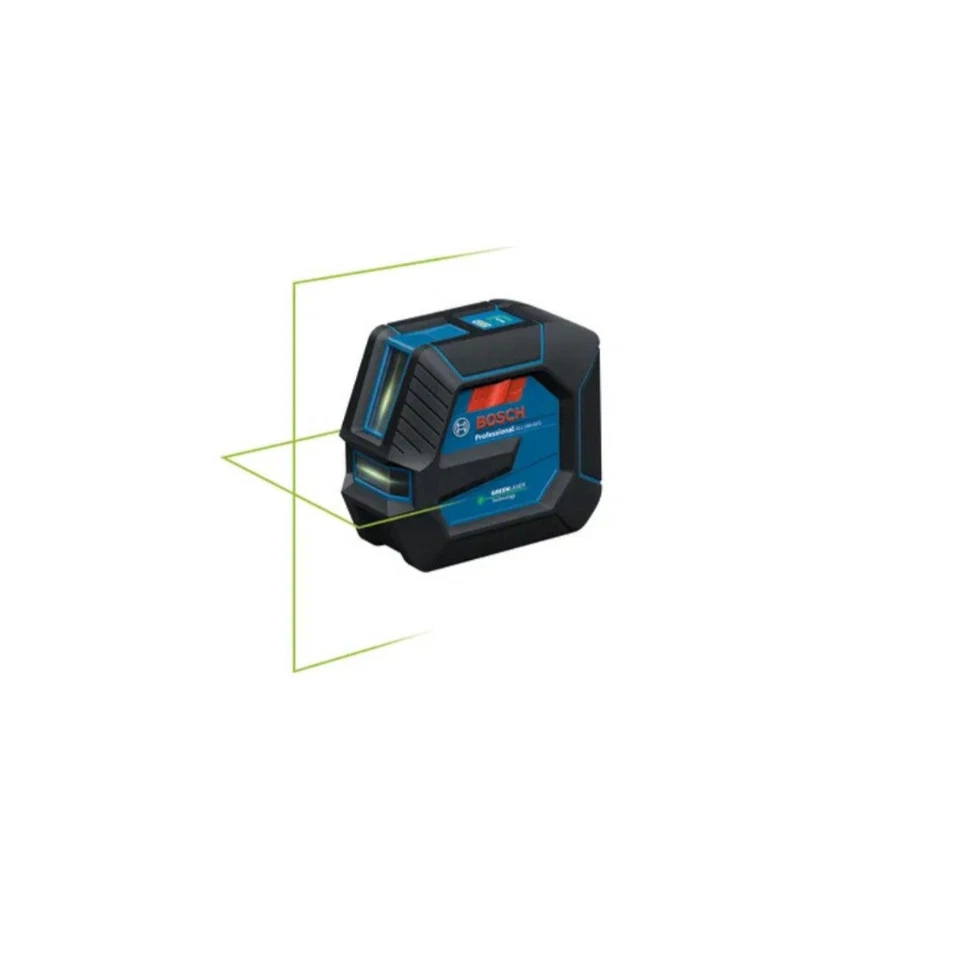 Bosch GLL100-42GL 100 ft Green-Beam Self-Leveling Cross-Line Laser (Refurbished)