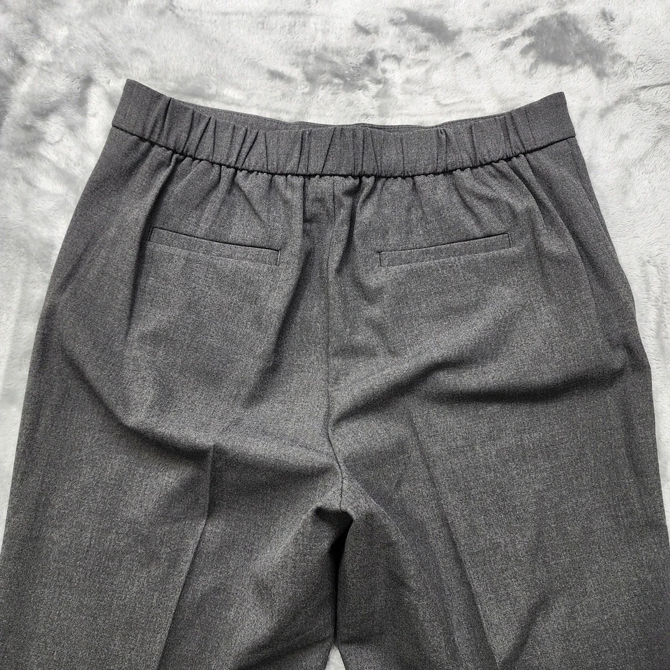 Pantalones Banana Republic para mujer 8 grises Hayden Fit tiro alto elástico Foto 4 de 4