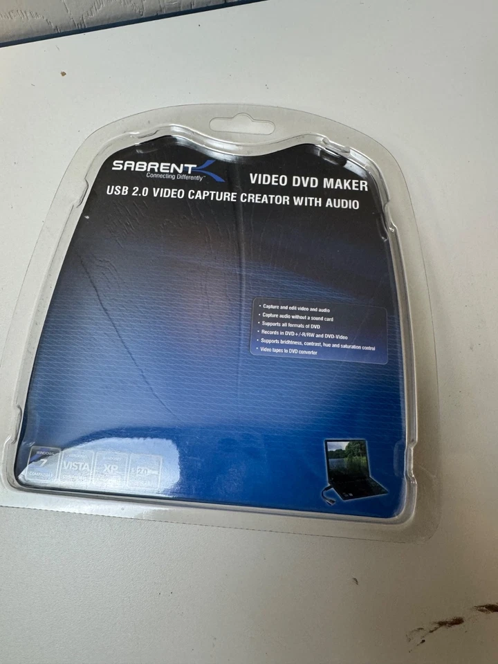 Sabrent USB 2.0 Video/Audio Capture DVD Maker Adapter USB-AVCPT NEW - Image 3 of 4
