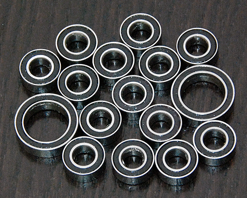 (16pcs) HPI FIRESTORM Rubber Sealed Ball Bearing Set - Picture 1 of 1